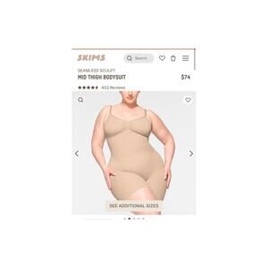 SKIMS Mid Thigh Sculpting Bodysuit